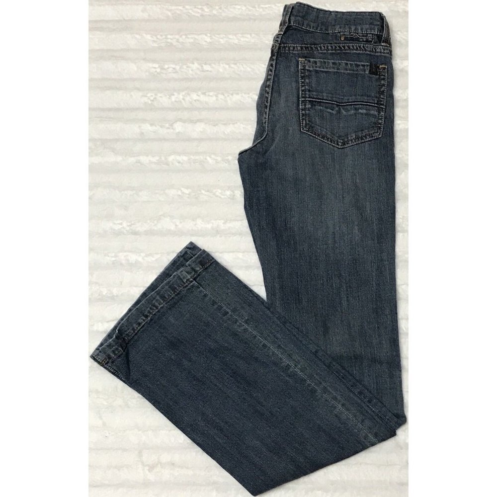 Buffalo Lux Bootcut Jeans Sz 25 Regular Medium Wash Actual‎ 29x32 Low Rise